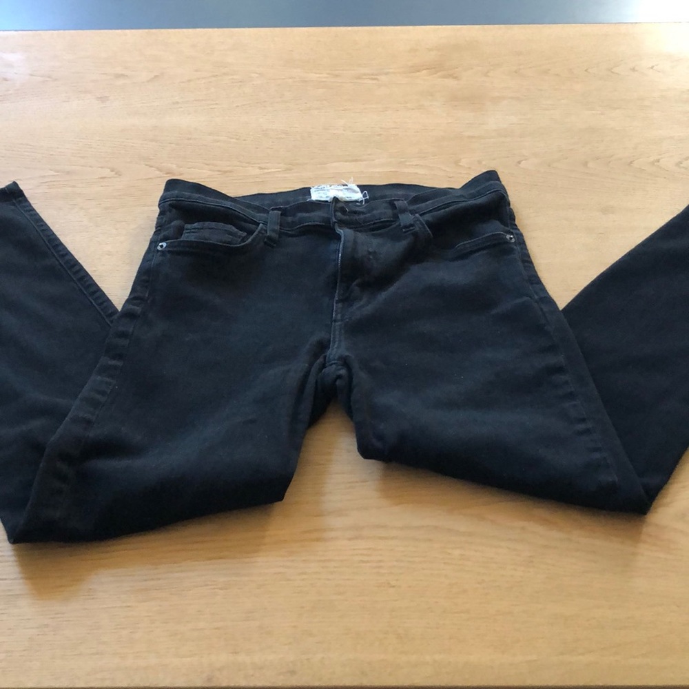 Current/Elliott black skinny jeans